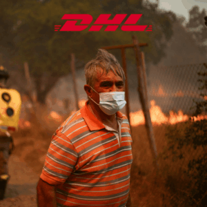 Hoy la emergencia son los incendios: Desafío y DHL se unen en apoyo a las comunidades afectadas de Bío Bío y Ñuble