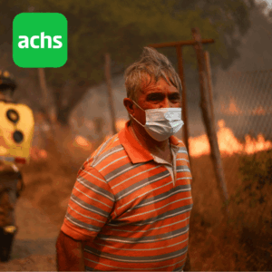 Hoy la emergencia son los incendios: Desafío y ACHS se unen en apoyo a las comunidades afectadas de Bío Bío y Ñuble