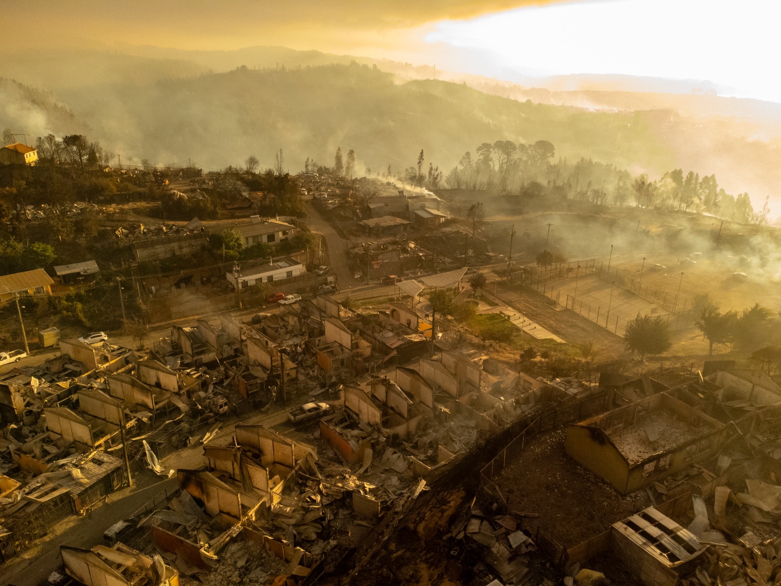 Hoy la emergencia son los incendios