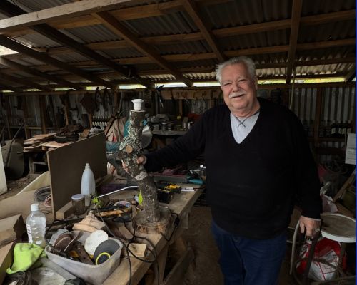 El taller de don Marcelo: volver a crear con esperanza.