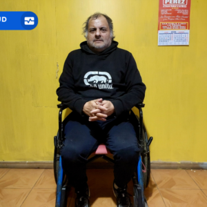 Nelson, manos de esfuerzo y el sueño de volver a ponerse en marcha