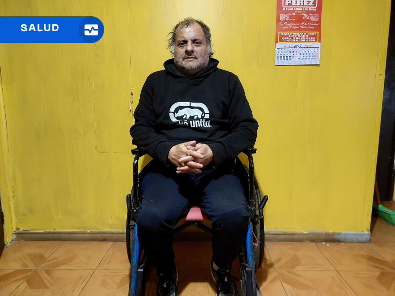 Nelson, manos de esfuerzo y el sueño de volver a ponerse en marcha